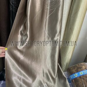 Штора блэкаут с рисунком оптом