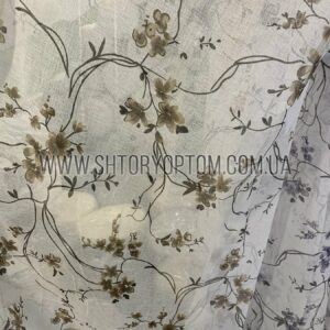 Тюль батист с рисунком оптом