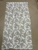 Короткая тюль с вензелем 1.50 м — изображение 3
