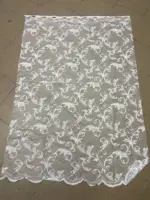 Короткая тюль с вензелем 1.50 м оптом со склада