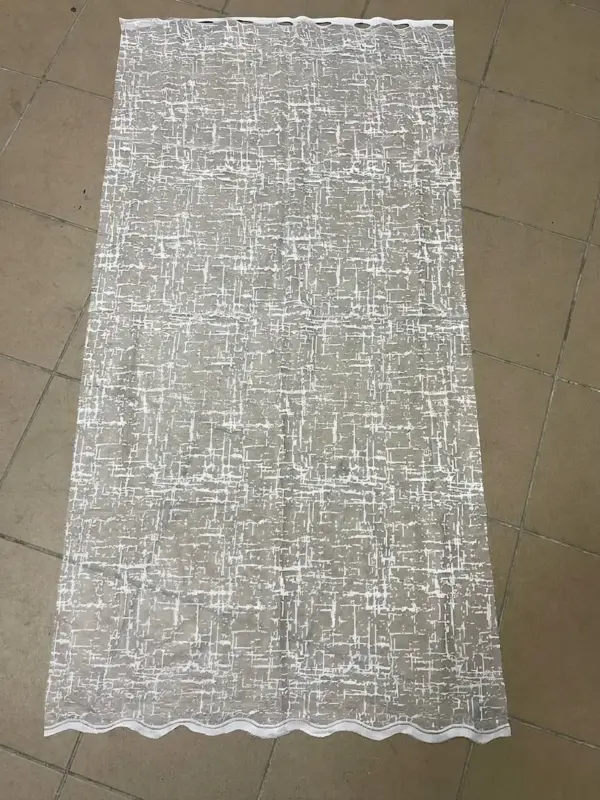 Короткая тюль со штрихами 1.50 м оптом