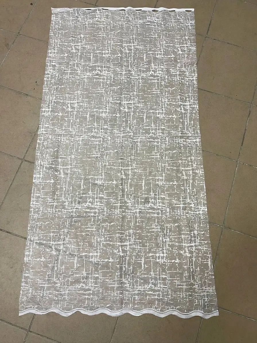 Короткая тюль со штрихами 1.50 м оптом