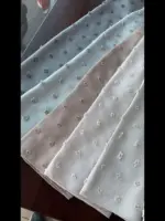 Шторы на льне 3д пон пон — изображение 3